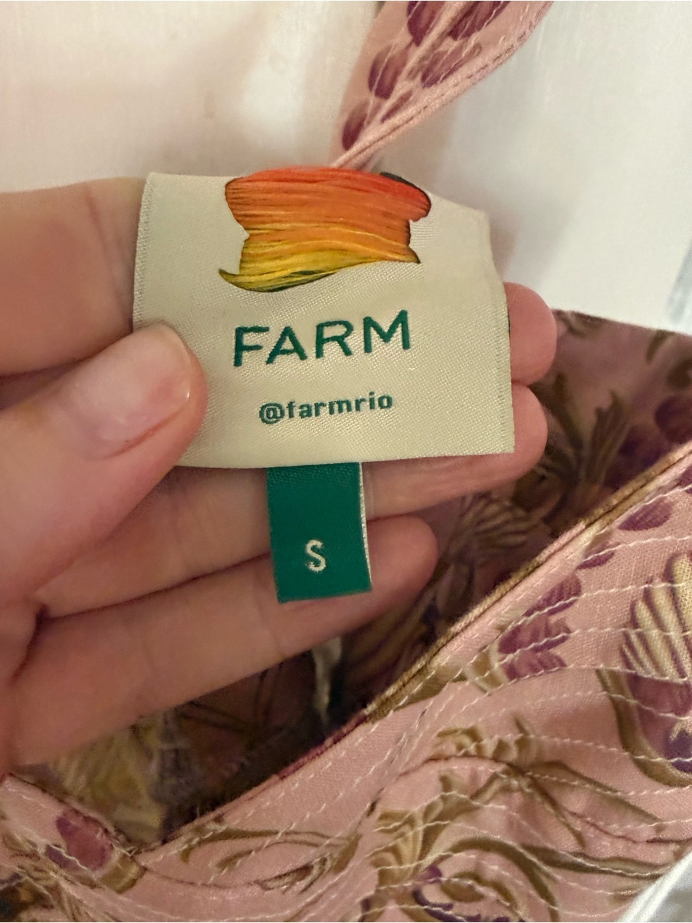 FARM Rio Dess- size Small- worn once - Picture 4 of 4
